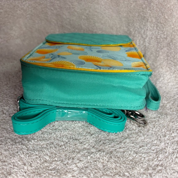 Quilted Seashell Design Crossbody Bag; Willabee & Ward Collections –Danbury Mint - Picture 5 of 7